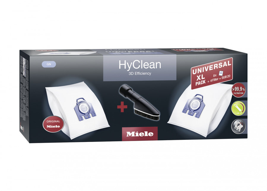 картинка Комплект мешков-пылесборников Universal XL pack HyClean 3D GN от магазина Одежда+