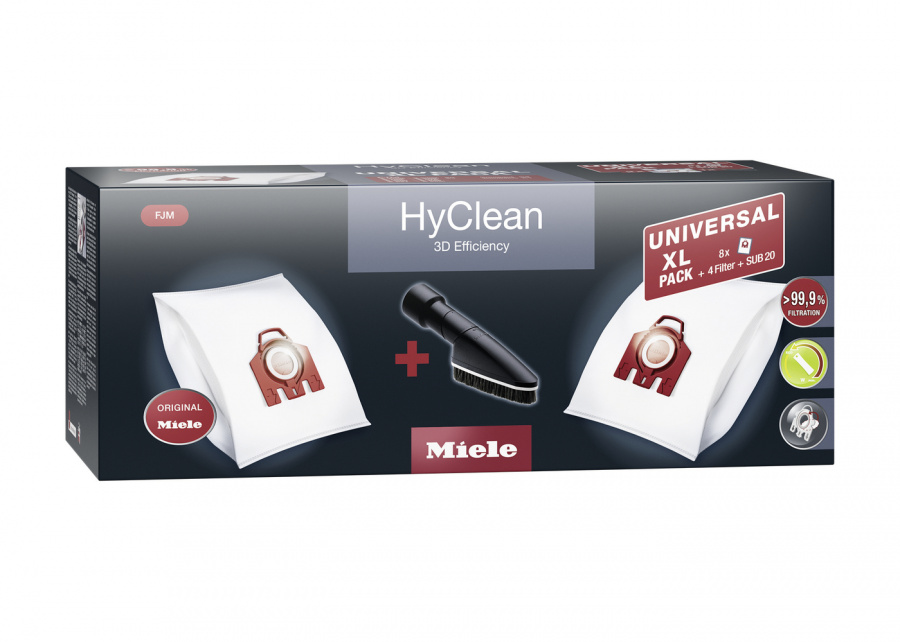 картинка Комплект мешков-пылесборников Universal XL pack HyClean 3D FJM от магазина Одежда+