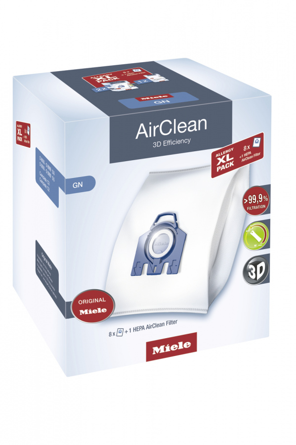 картинка Комплект мешков пылесбор.Allergy XL Pack 2 HyClean GN + фильтр HA50 от магазина Одежда+