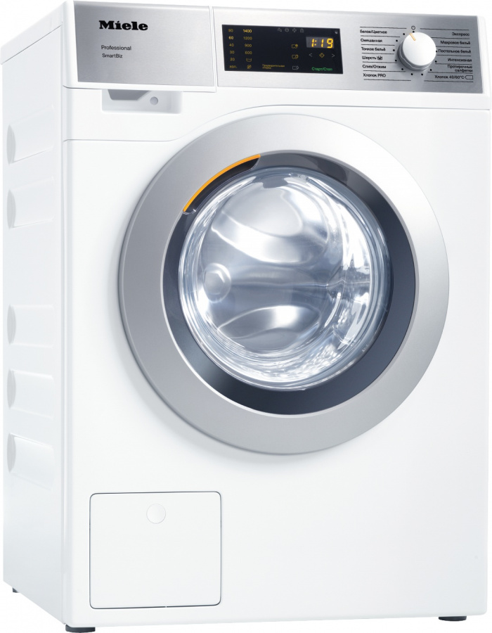 картинка Профессиональная стиральная машина PWM300 SmartBiz/сл.насос, белый от магазина Одежда+